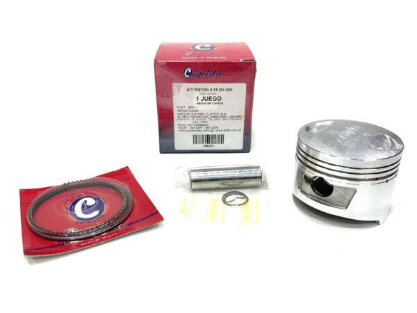 PISTON KIT CG200 0.75 GY200 (63.75MM) CUPIDO