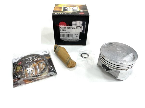 PISTON KIT CG250 0.25 (67.25MM) OSAKA