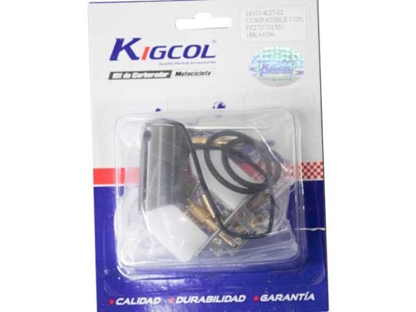 KIT REPARACION CARBURADOR CG150 C/BOYA KIGCOL