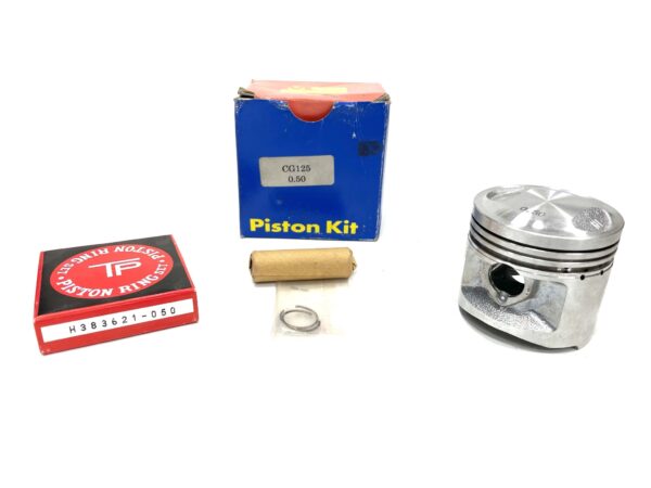 PISTON KIT CG125 0.50 (57.00MM) MITSUBOSHI