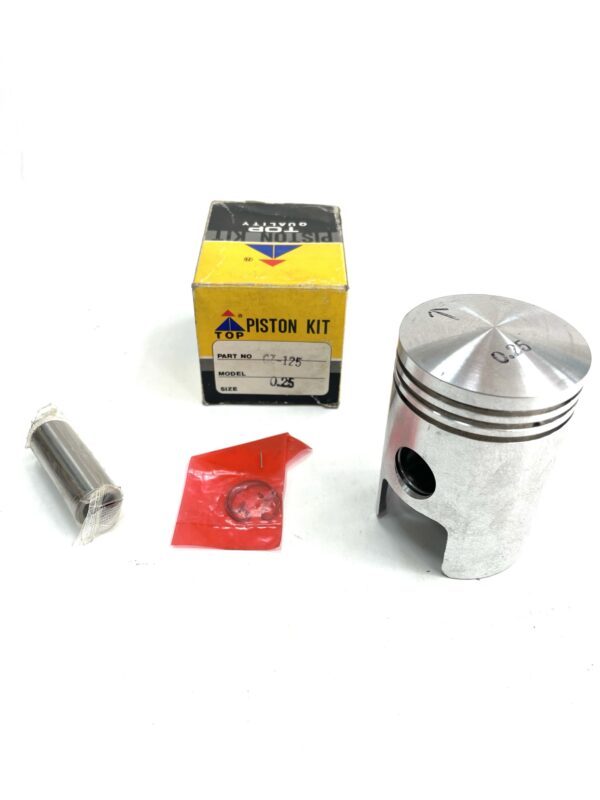 PISTON KIT CZ125 0.25 (52.25MM) S/ANILLOS TOP