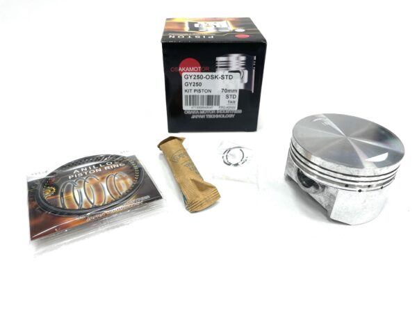 PISTON KIT GY250 STD (70.00MM) OSAKA