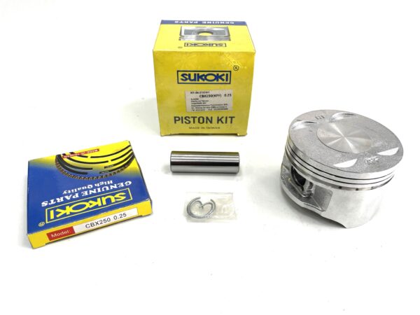 PISTON KIT CBX250 0.25 KPF (73.25MM) SUKOKI