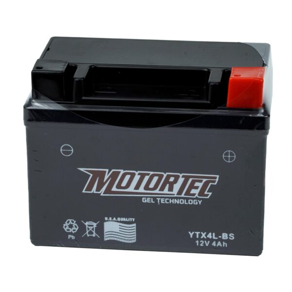 BATERIA YTX4L-BS GEL MOTORTEC