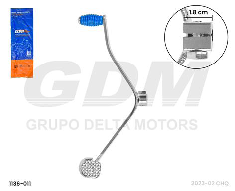 PEDAL CAMBIO CG125