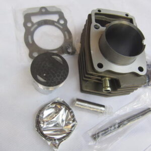 CILINDRO COMPLETO CG300/YX300 (GRIS, CON ALETAS)