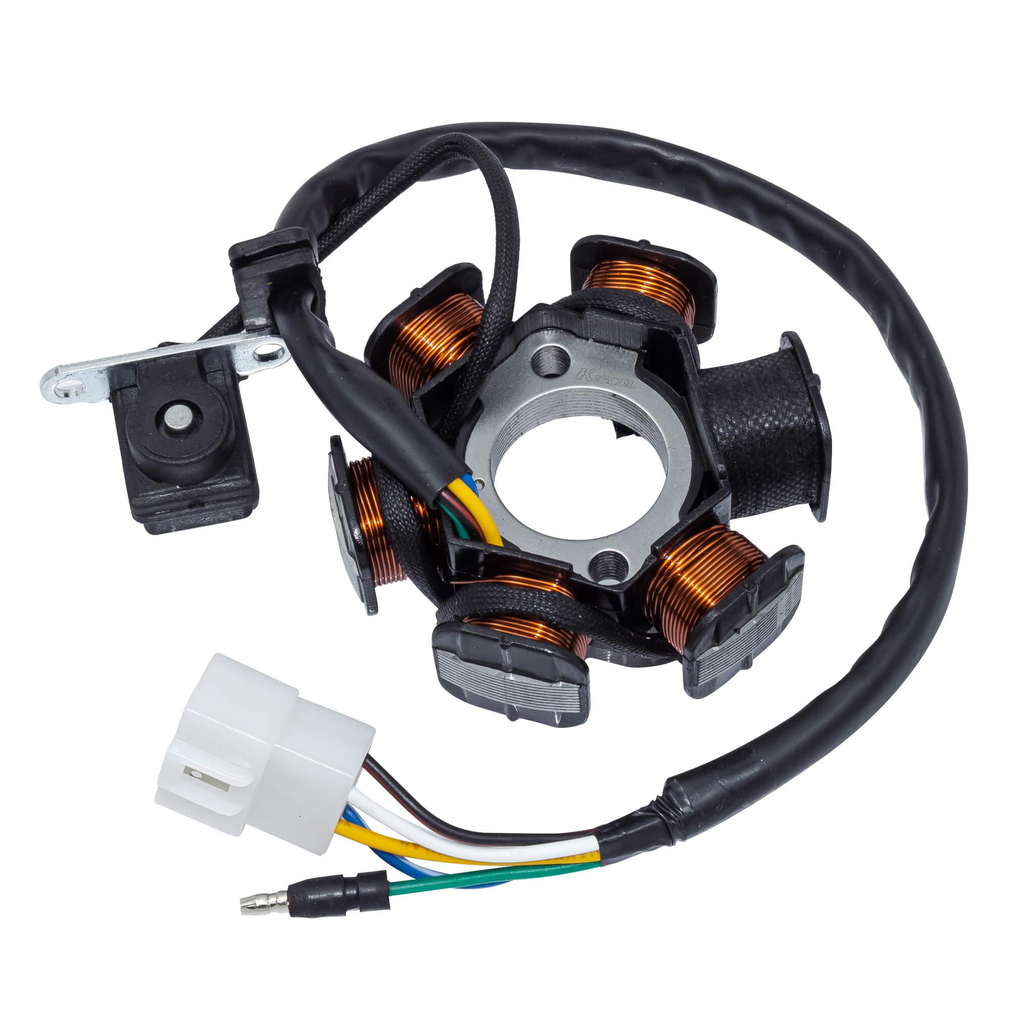 ALTERNADOR C110 6 BOBINAS ARRANCADOR ELECTRICO