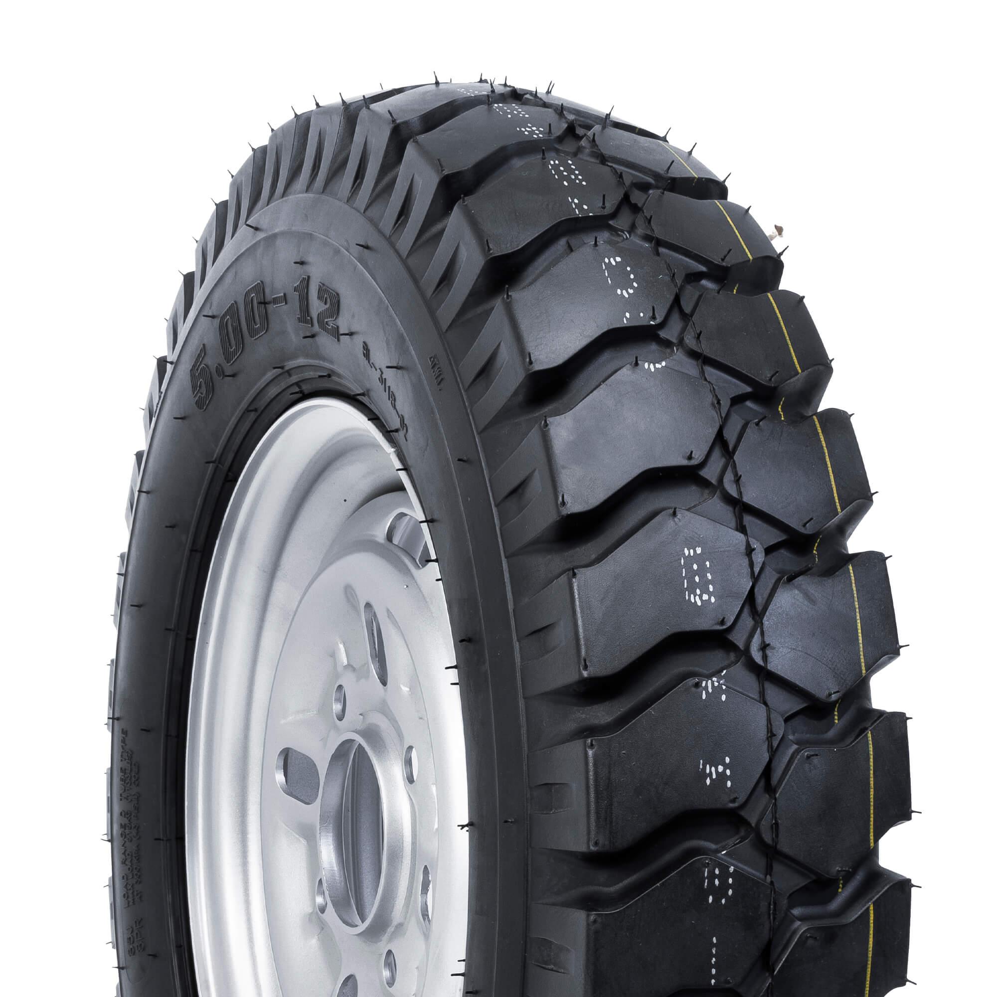 LLANTA 500-12 C/ARO 4H Y CAMARA