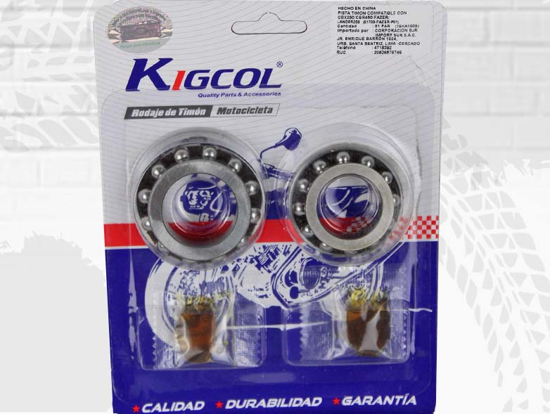 PISTA TIMON CBX250/CBR450/FAZER/LANDER250