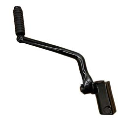 PEDAL ARRANQUE CARGUERO 1 PERNO NEGRO