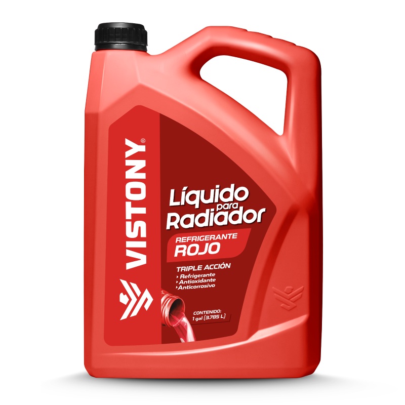 LIQUIDO RADIADOR ROJO 1 GAL. - VISTONY
