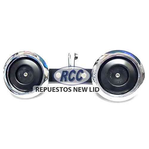 CLAXON DOBLE GL125 C/TAPA - RCC