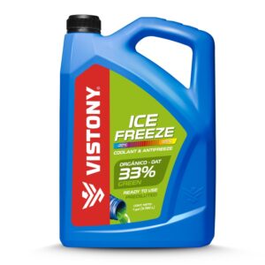 LIQUIDO RADIADOR ICE FREEZE ORGANICO OAT 33% GREEN 1 GAL. - VISTONY