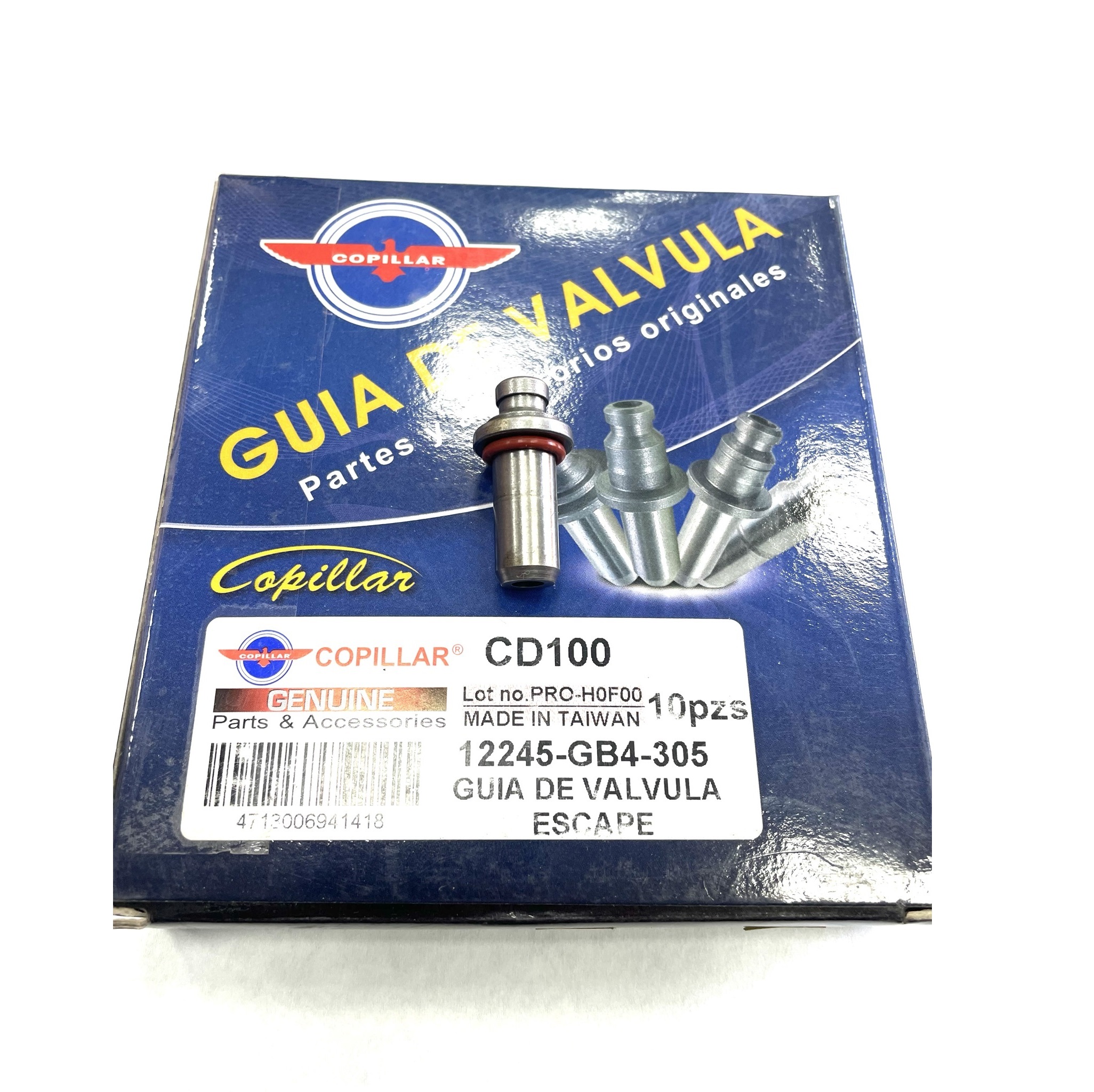 GUIA VALVULA CD100 ESCAPE - COPILLAR