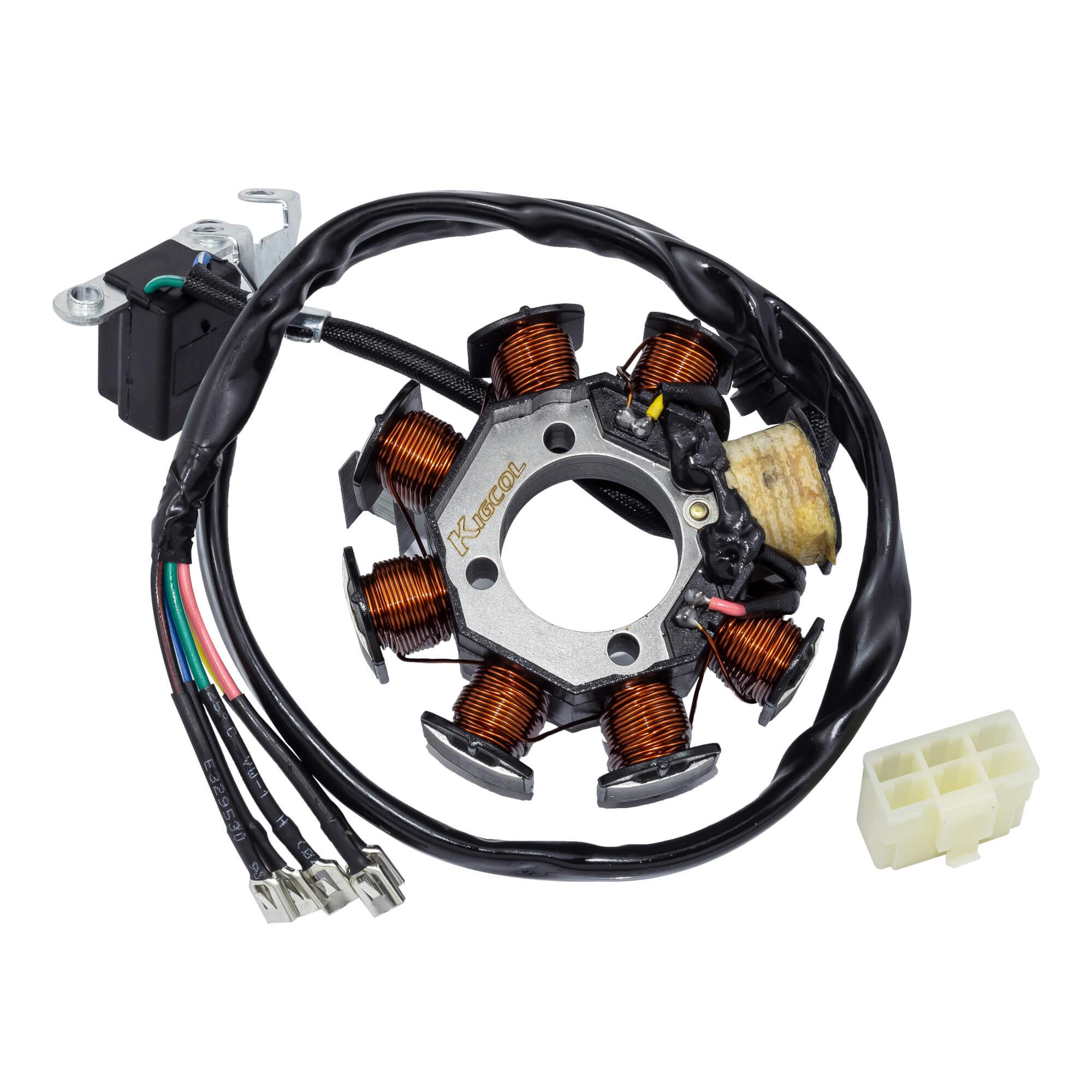 ALTERNADOR CG150 8P 3H - KIGCOL