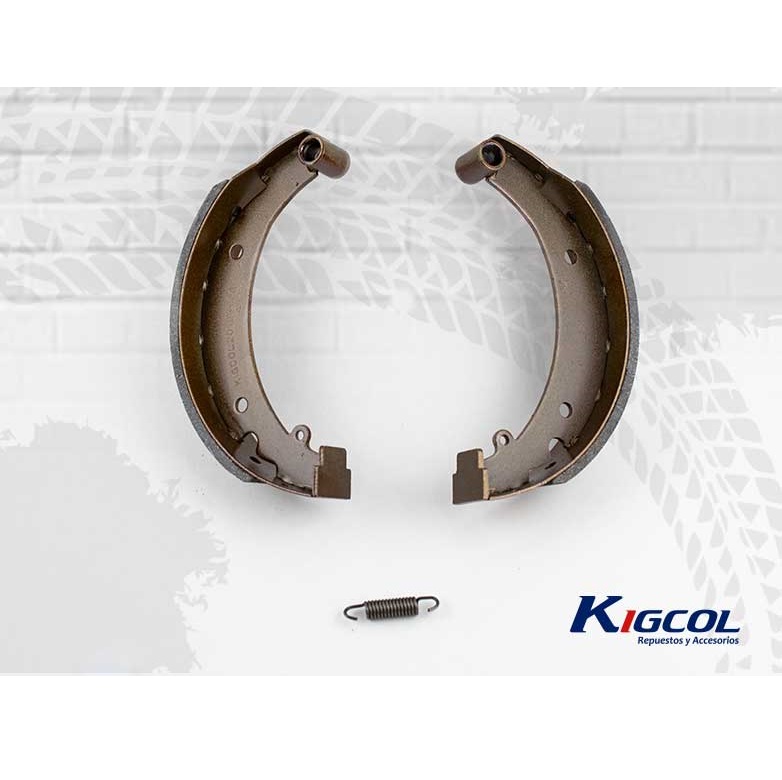 ZAPATA D/FRENO FURGON 220MM MECANICO - KIGCOL