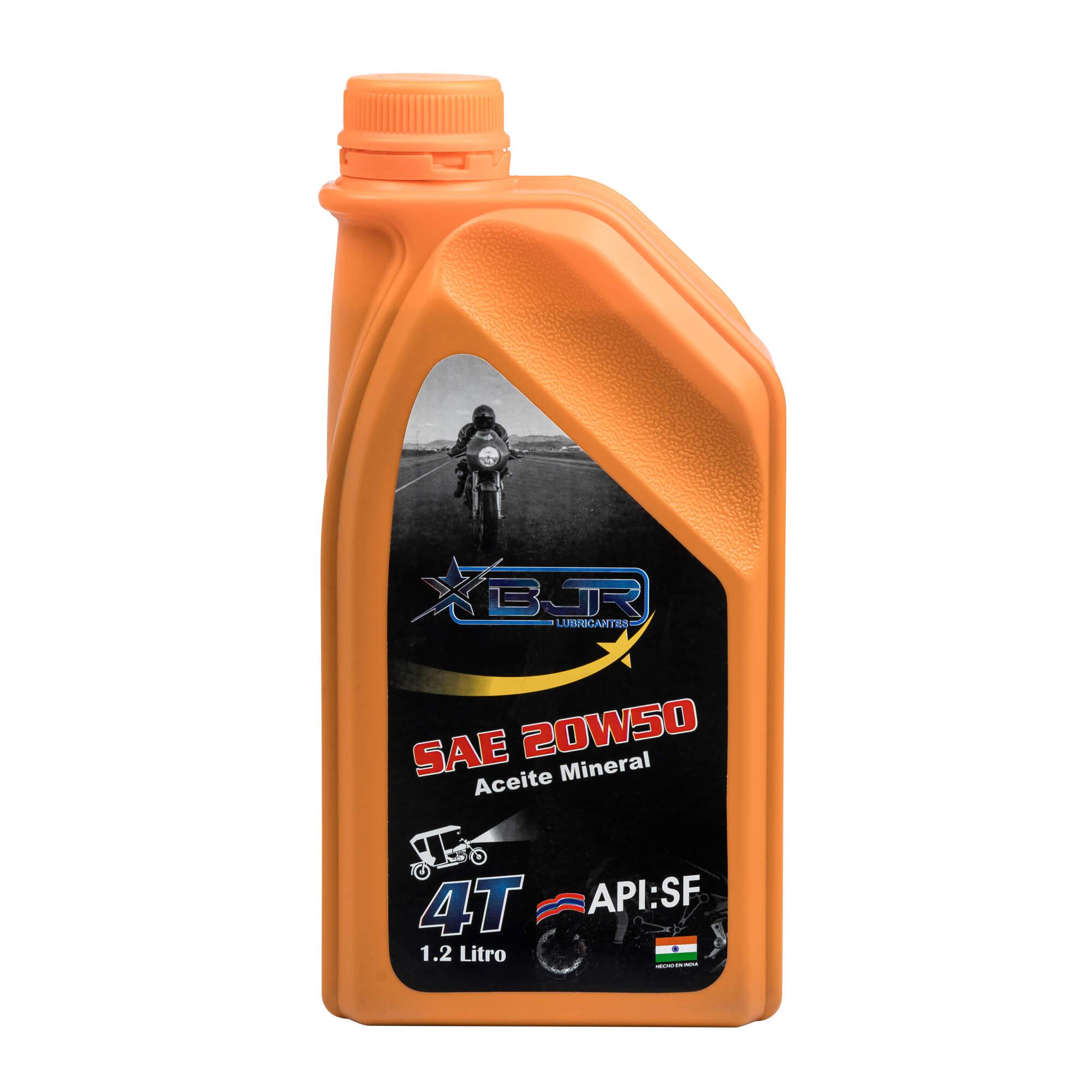 LUBRICANTE 20W-50 (1.2L) MOTOR MIN - BJR