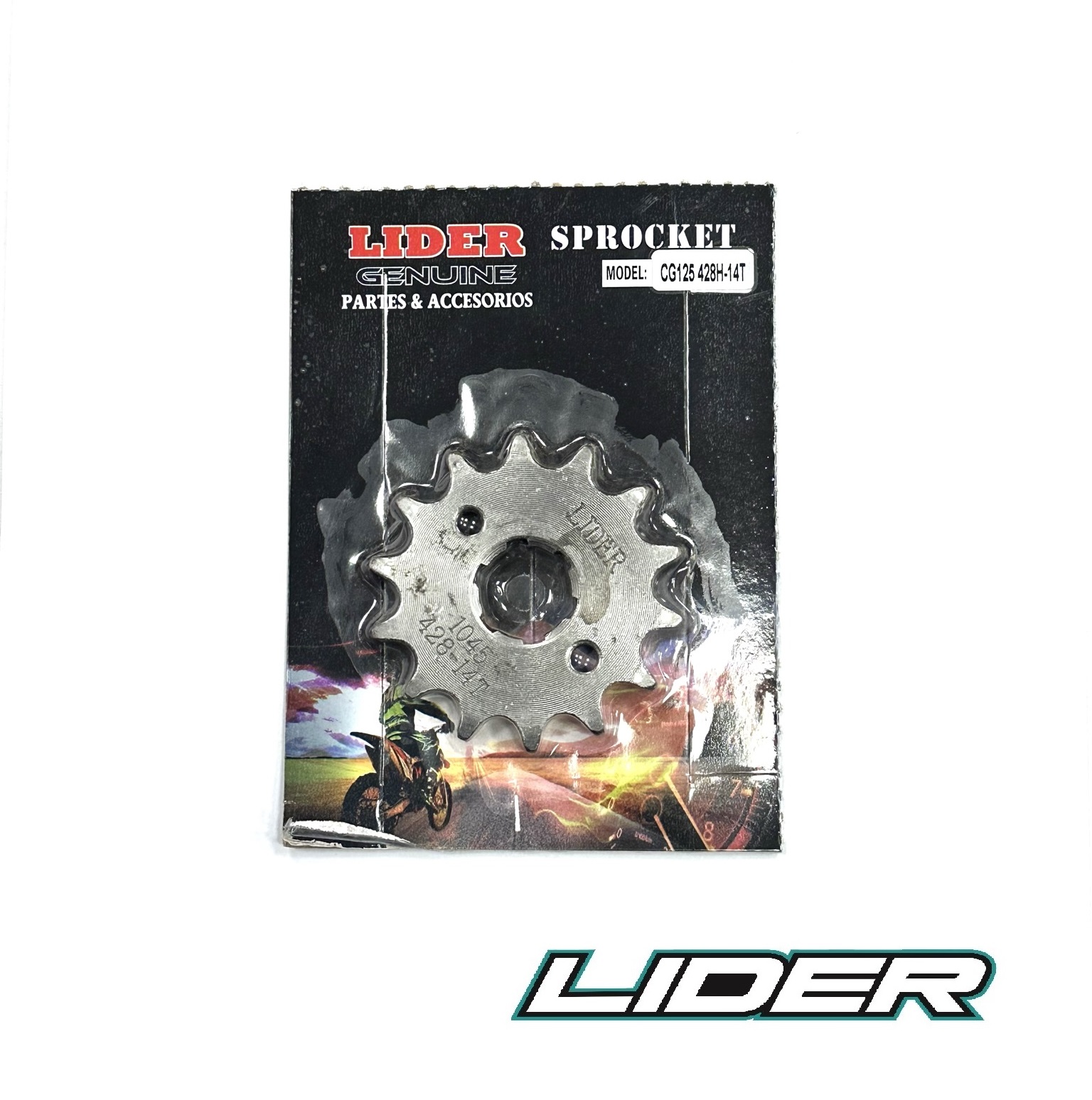 PIÑON ARRASTRE 14T 428H - LIDER