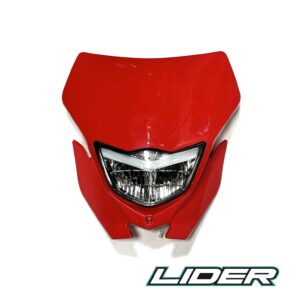MASCARA COMPLETA XL LED ROJO - LIDER