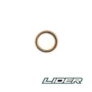 EMPAQUE TUBO ESCAPE DELGADO BRONCE - LIDER
