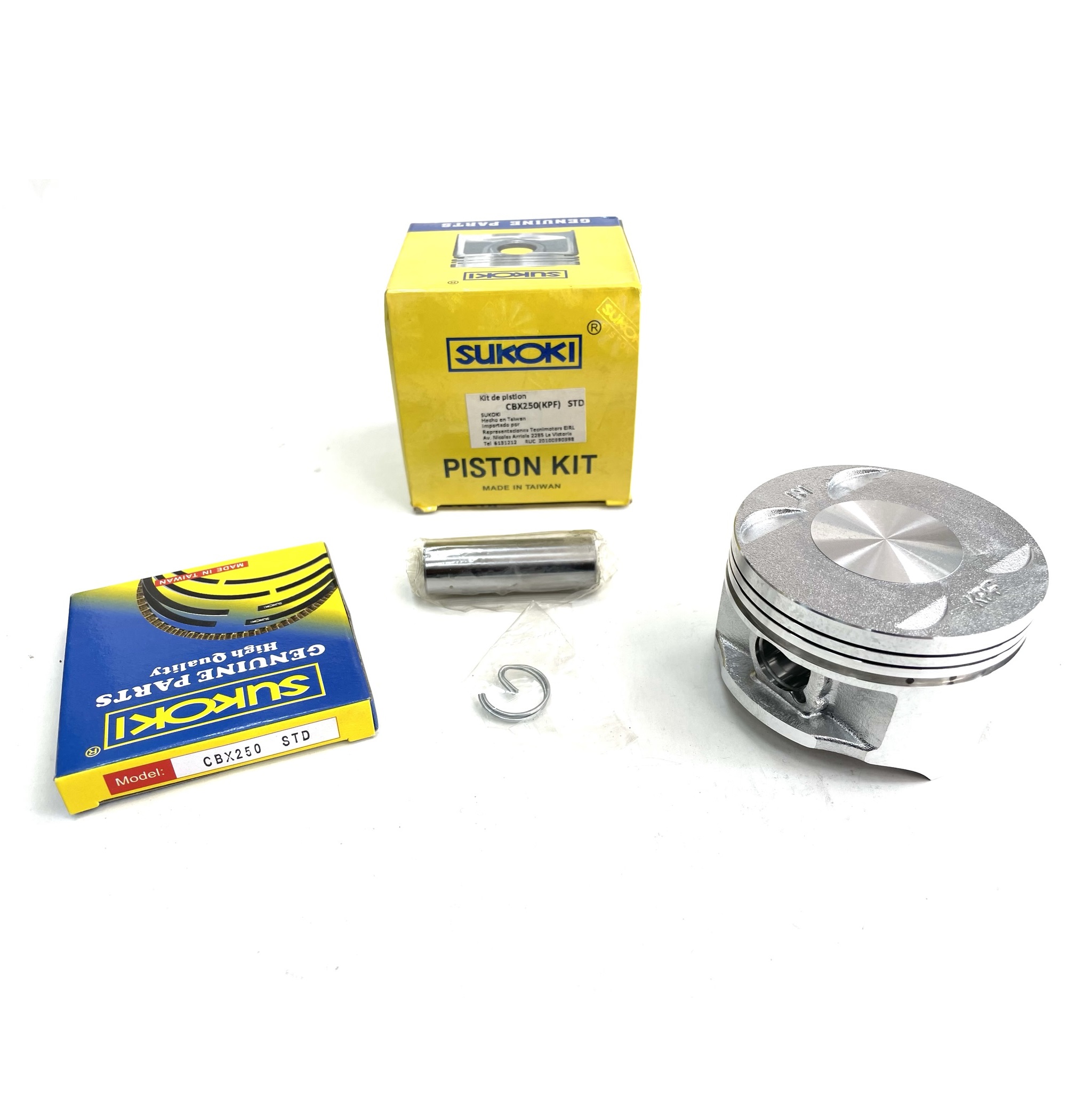 PISTON KIT CBX250 STD KPF (73.00MM) - SUKOKI